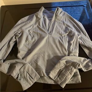 Run Cropped Half Zip